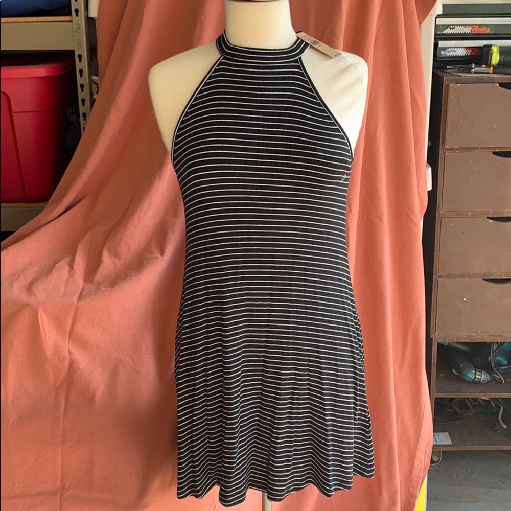 high-kneck dress, tags on!